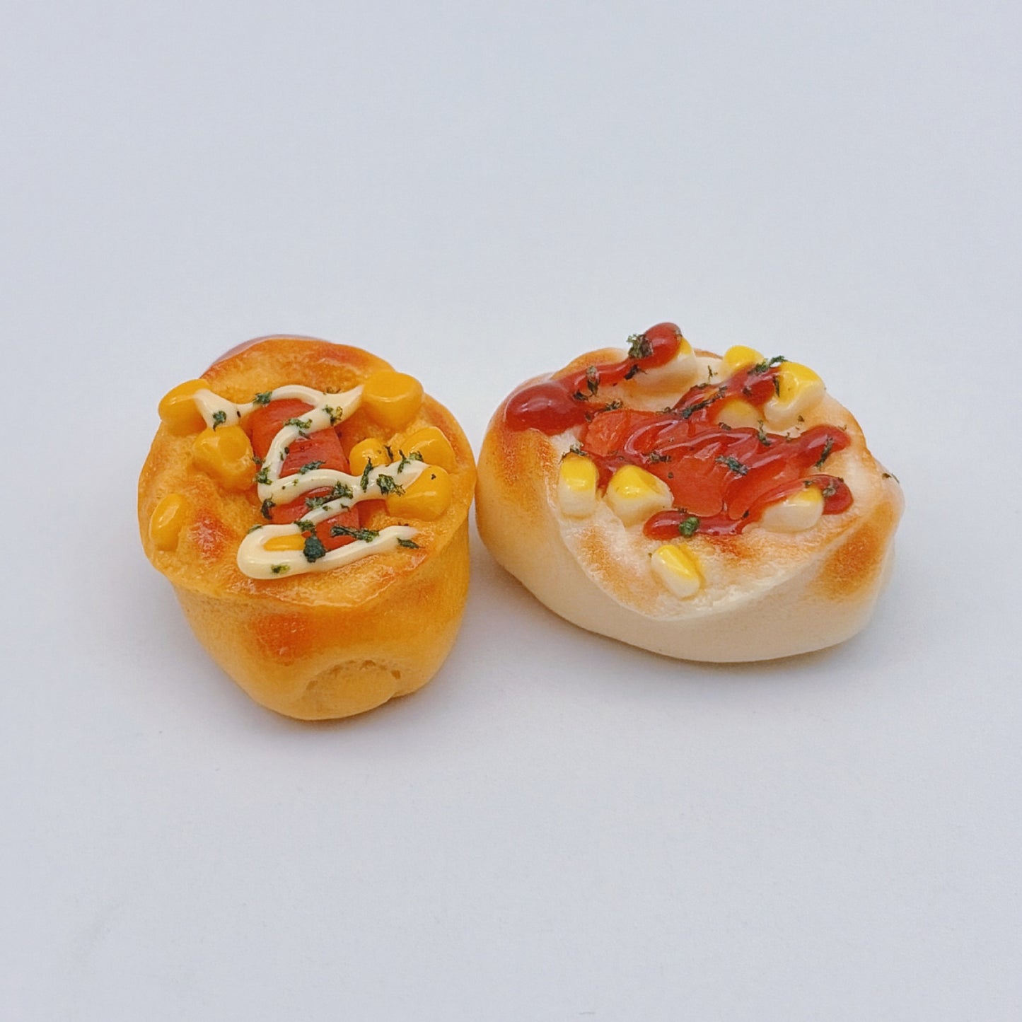 Micro landscape cheese sausage hot dog miniature food toy