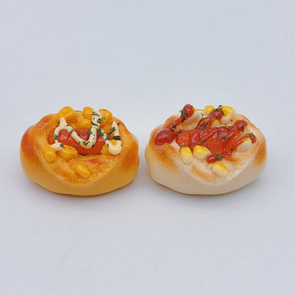 Micro landscape cheese sausage hot dog miniature food toy