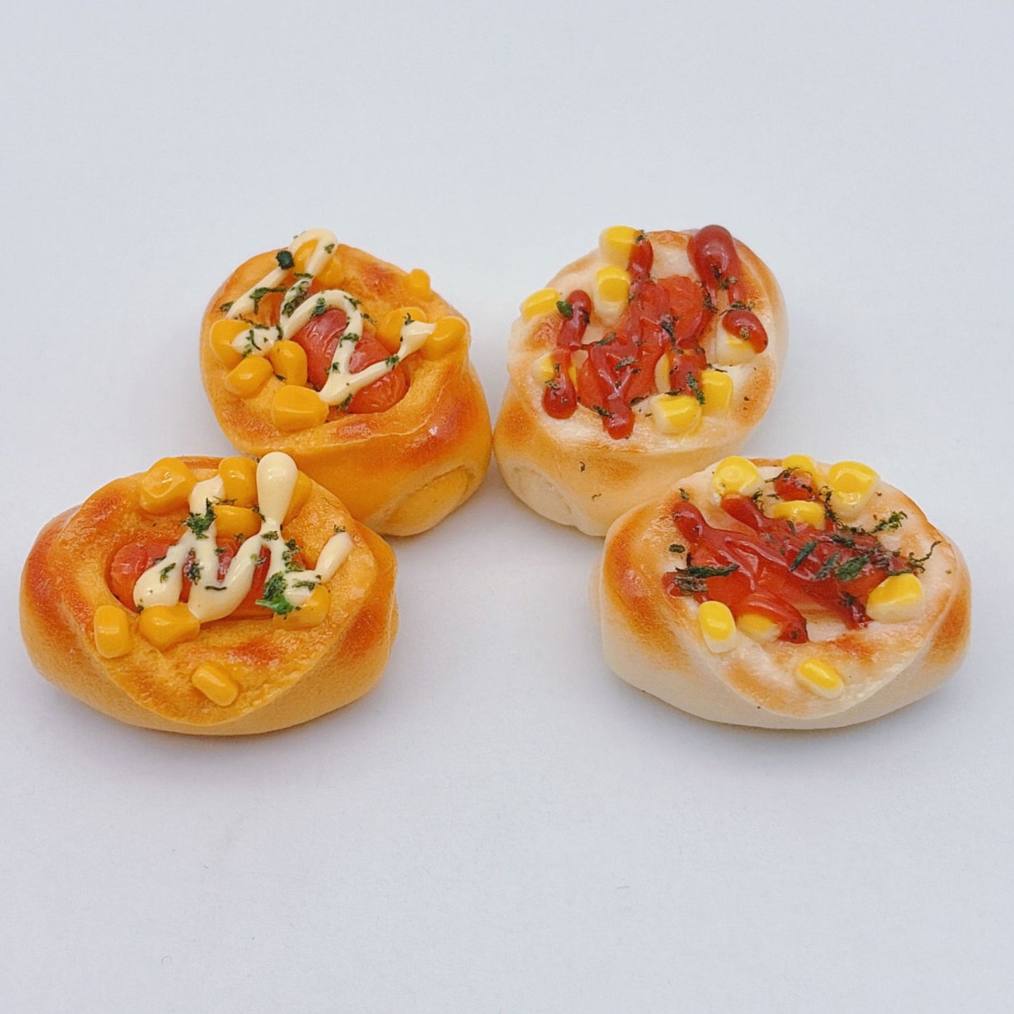 Micro landscape cheese sausage hot dog miniature food toy