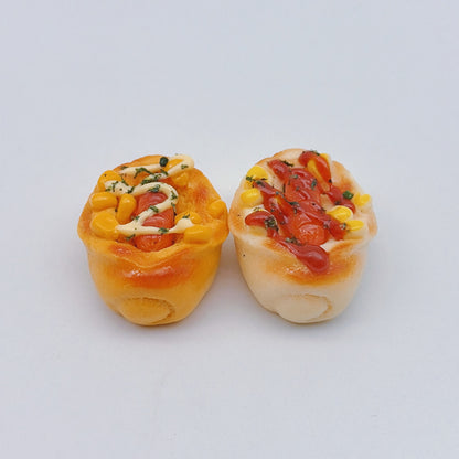 Micro landscape cheese sausage hot dog miniature food toy