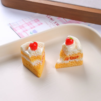 High-quality realistic miniature cakes and cookies