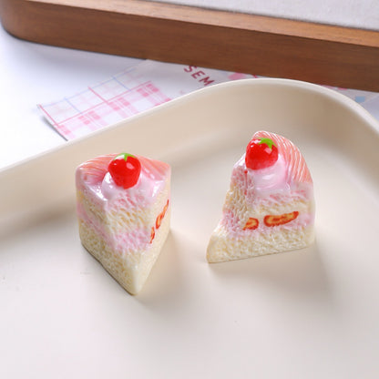 High-quality realistic miniature cakes and cookies