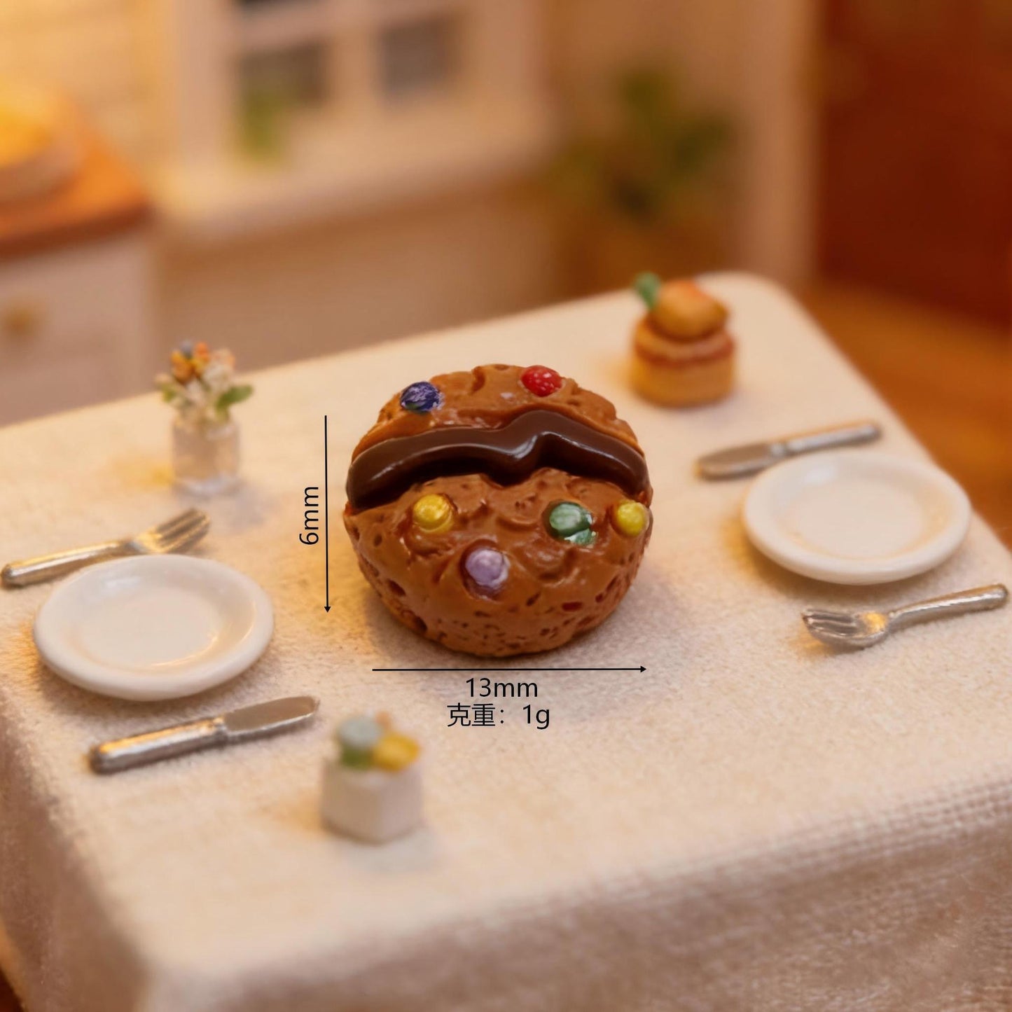 Miniature toy bread