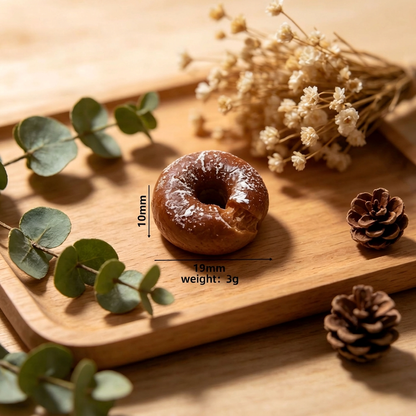 Whole-wheat bageldonut-style bread miniature food toy