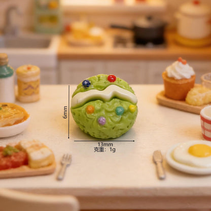Miniature toy bread