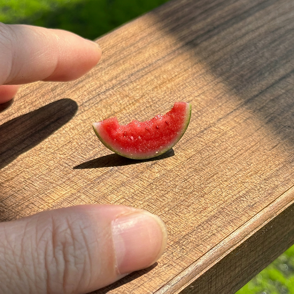Miniature watermelon toy OB11 mini model