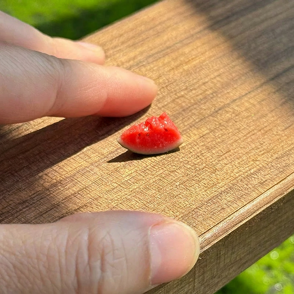 Miniature watermelon toy OB11 mini model