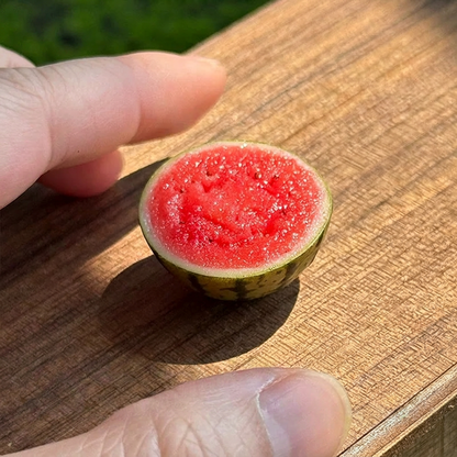 Miniature watermelon toy OB11 mini model