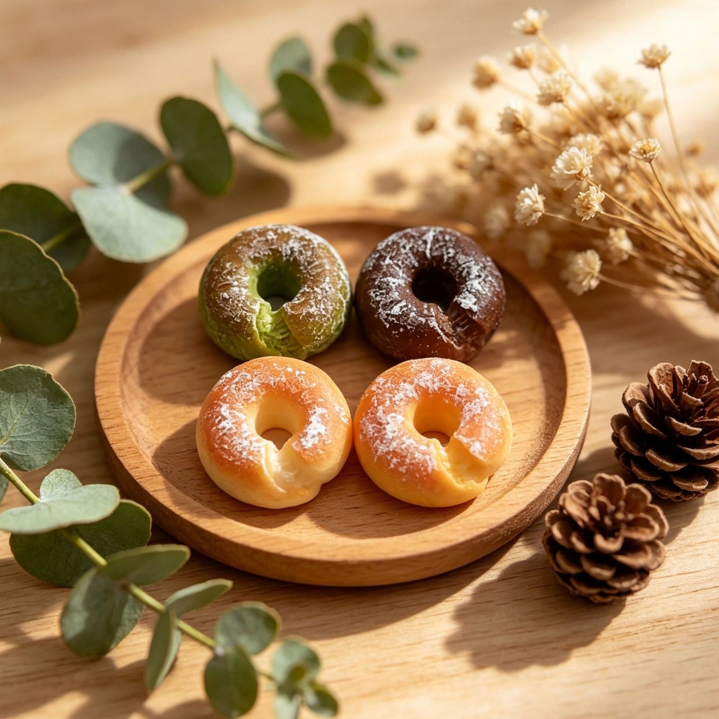Whole-wheat bageldonut-style bread miniature food toy