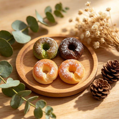 Whole-wheat bageldonut-style bread miniature food toy