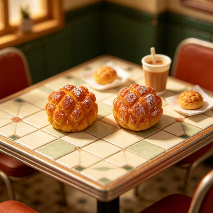 Realistic Pineapple Bun (Replica)