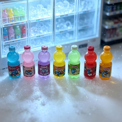 Convenience store beverage bottles