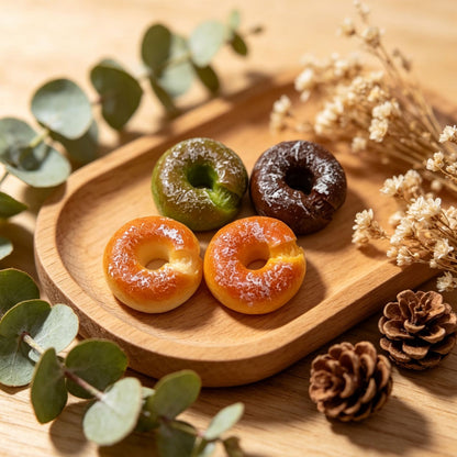Whole-wheat bageldonut-style bread miniature food toy