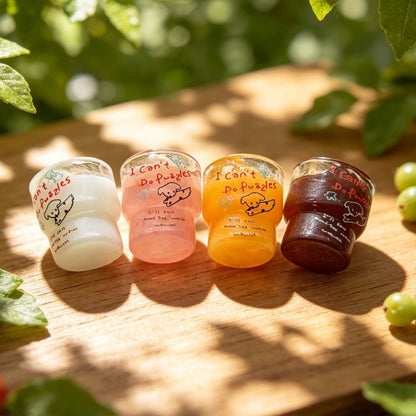 Translucent miniature toy cup (simulated beverageiced drink style)