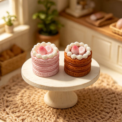 Miniature replica cake