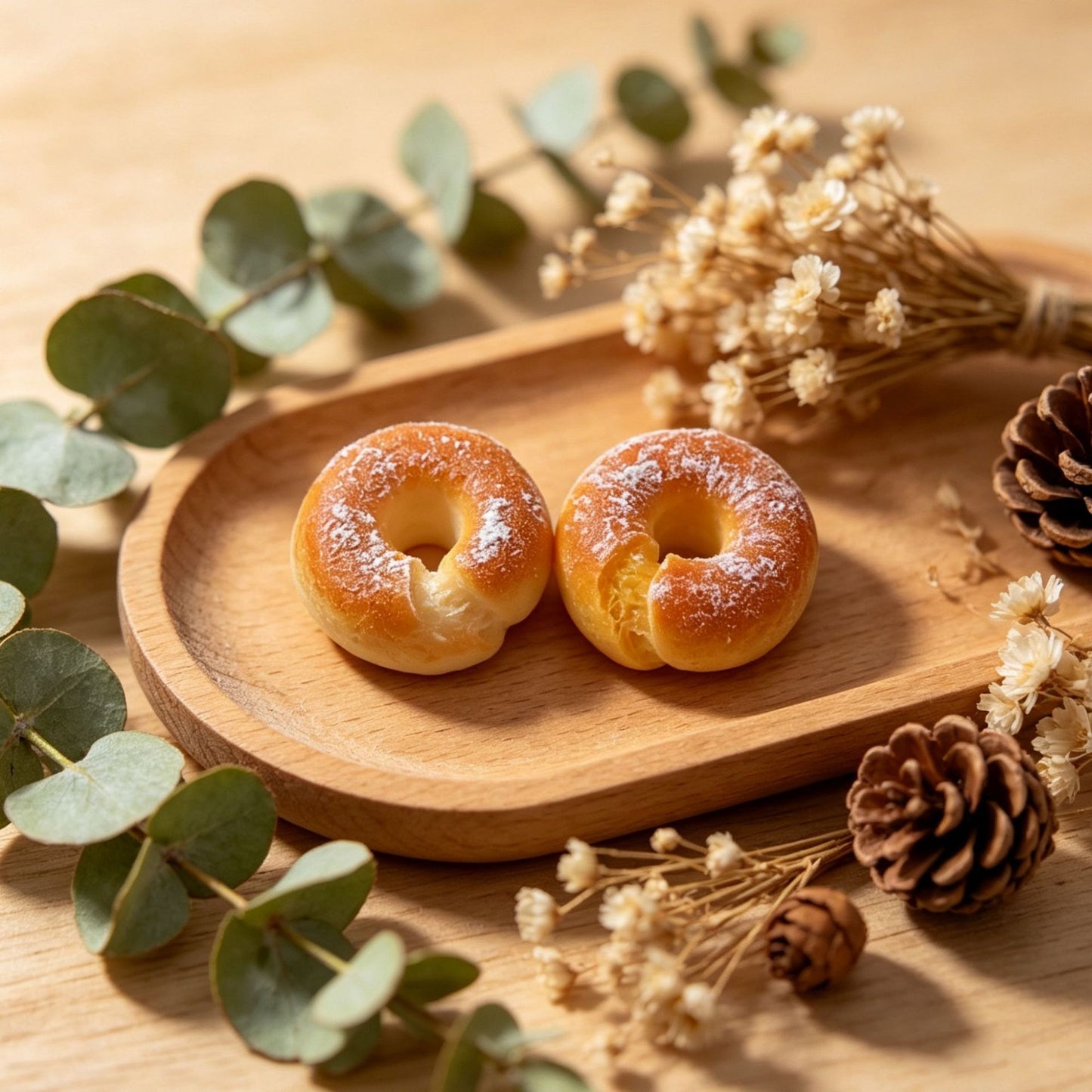 Whole-wheat bageldonut-style bread miniature food toy