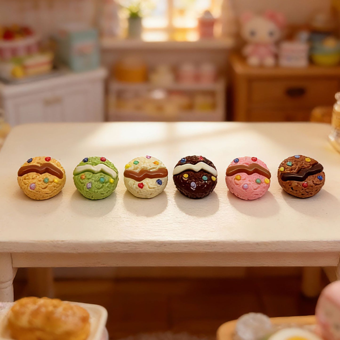Miniature toy bread