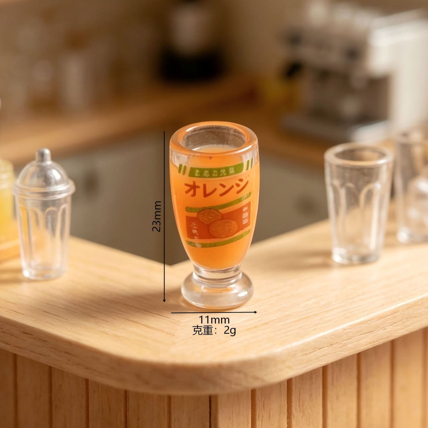 Miniature convenience store-style milk tea cup