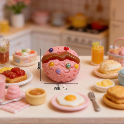 Miniature toy bread