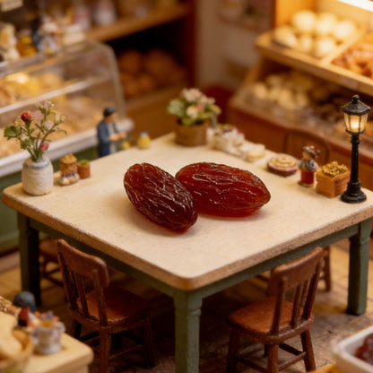 Nut-themed miniature food toys